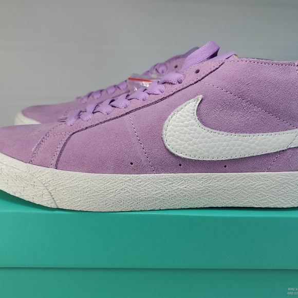 Nike SB Zoom Blazer Chukka Violet White - Picture 4 of 8